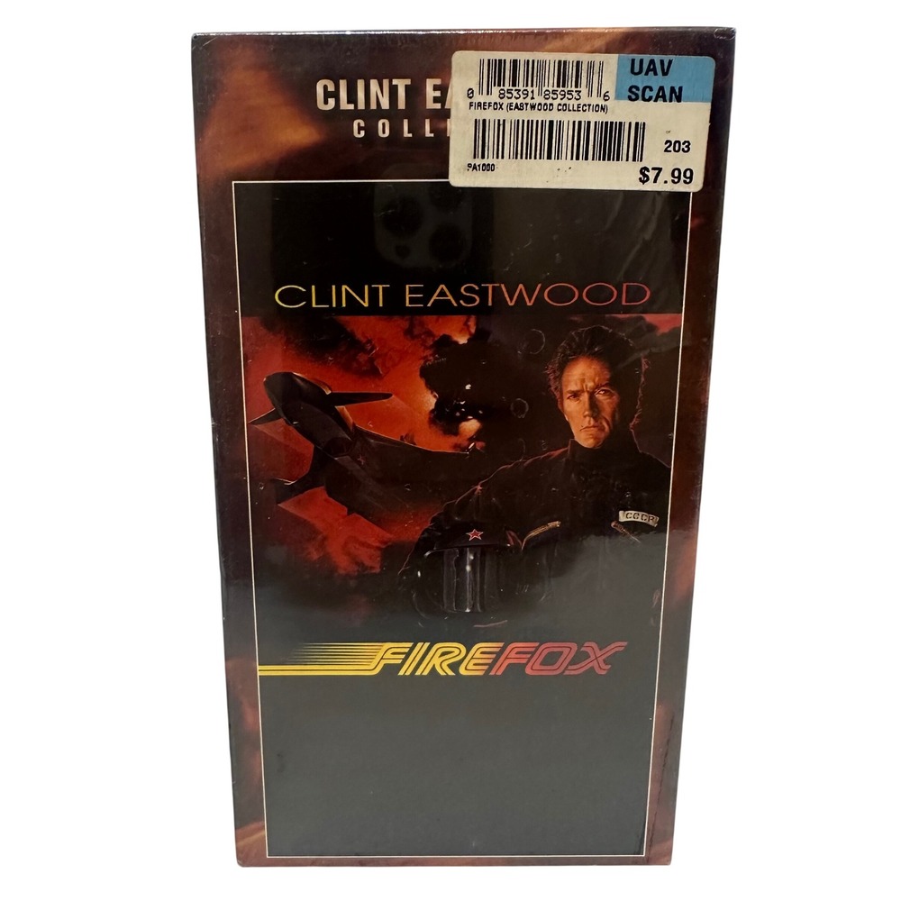 Warner Bros Firefox VHS Clint Eastwood Collection‎ N/A Multicolor Sealed Action